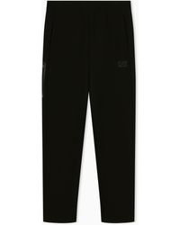 EA7 - Slim-Fit Trousers Natural Ventus 7 Technical Cotton Jersey - Lyst