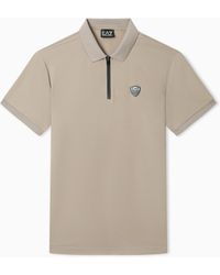 EA7 - Slim-Fit Polo Shirt Premium Shield - Lyst