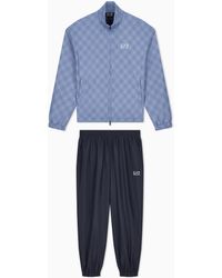 EA7 - Oversized Tracksuit Tennis Pro With Full Zip And Graphic - Lyst