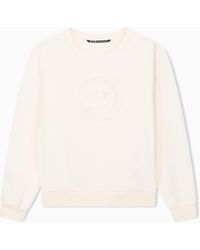 EA7 - Sweatshirt Golf Pro Regular Fit Cotton Blend Jersey - Lyst