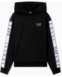 EA7 - Dynamic Athlete Hooded Sweatshirt - Lyst