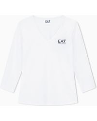 EA7 - Tennis Pro Long-Sleeved T-Shirt - Lyst