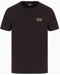 EA7 - Pima Cotton Core Identity T-shirt - Lyst