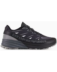 EA7 - Crusher Distance Trail Sneakers - Lyst