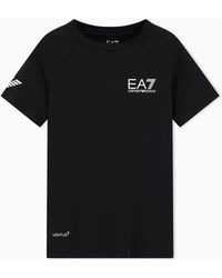 EA7 - Tennis Pro Crew-Neck T-Shirt - Lyst