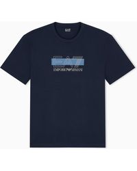 EA7 - T-Shirt Visibility Regular Fit - Lyst