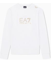 EA7 - Stretch Sweatshirt - Lyst