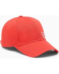 EA7 - Baseballcap Baumwolle Verstellbarem Verschluss Caps U - Lyst