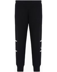 EA7 - Athletic Colour Block Joggers - Lyst