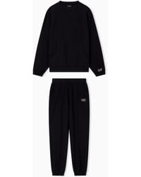 EA7 - Stretch Modal Interlock Tracksuit - Lyst