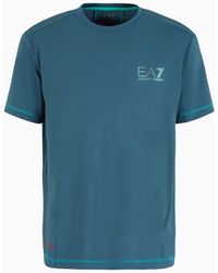 EA7 - Dynamic Athlete T-shirt In Ventus7 Technical Fabric - Lyst