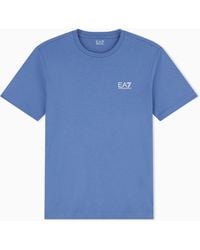 EA7 - Cotton Shirt - Lyst