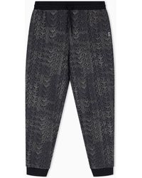 EA7 - Regular Fit Pants Logo Series - Lyst