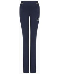 EA7 - Pantaloni Core Lady In Cotone Stretch - Lyst