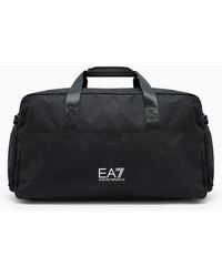 EA7 - Train Core Medium Gym Bag With Oversized Logo - Lyst