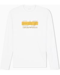 EA7 - Slim-Fit T-Shirt Visibility - Lyst