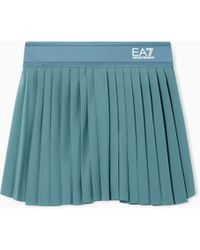 EA7 - Tennis Pro Mini Skirt - Lyst
