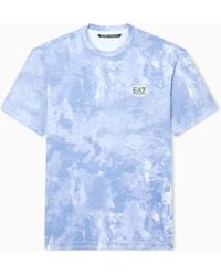 EA7 - Tennis Pro Print T-Shirt - Lyst