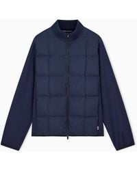 EA7 - Blouson Jacket Golf Pro With Down Padding And A Regular Fit - Lyst