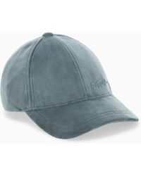 EA7 - Baseball Hat Velvet With Cotton Sweatband And Regular Fit - Lyst