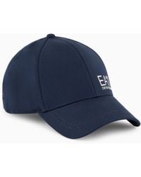 EA7 - Logo Cap - Lyst