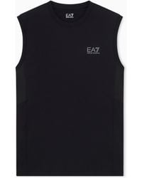 EA7 - Tank Vigor 7 Slim Fit - Lyst