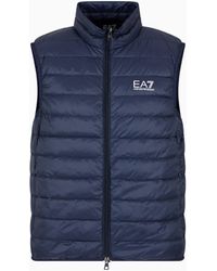 EA7 - Core Identity Packbare Weste - Lyst
