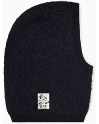 EA7 - Balaclava Regular Fit Knitted - Lyst