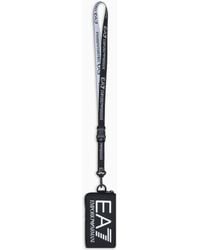 EA7 - Mobile Phone Holder With Oversized Logo - Lyst