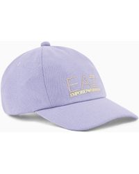 EA7 - Baseballcap Aus Baumwolle - Lyst