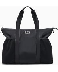EA7 - Shopper-Tasche Aus Funktionsgewebe - Lyst