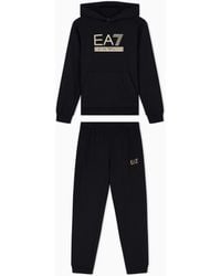 EA7 - Tracksuit Visibility Boy Regular Fit Hooded - Lyst