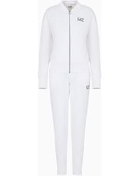 EA7 - Ventus7 Track Suit With A Baseball Collar Tennis Pro - Lyst
