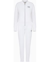 EA7 - Ventus7 Track Suit With A Baseball Collar Tennis Pro - Lyst