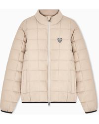 EA7 - Premium Shield Technical-Fabric Jacket - Lyst