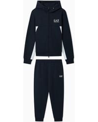 EA7 - Tuta Con Cappuccio Summer Block - Lyst