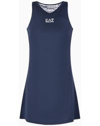 EA7 - Tennis Pro Dress In Ventus7 Technical Fabric - Lyst