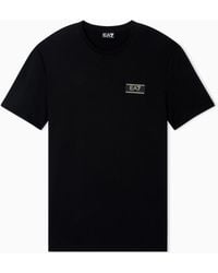 EA7 - Premium Label Stretch Viscose-Blend Crew-Neck T-Shirt - Lyst