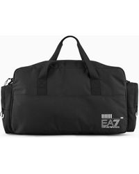 EA7 - Train Core Reisetasche Aus Recyceltem Asv-Gewebe - Lyst