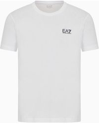 EA7 - Pima Cotton Core Identity T-shirt - Lyst