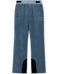 EA7 - Pantaloni Tecnici Da Sci Con Imbottitura - Lyst