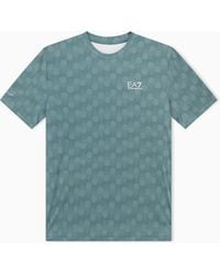 EA7 - T-Shirt Tennis Pro Regular Fit - Lyst