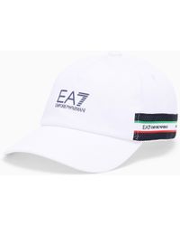 EA7 - Baseballcap Italian Spirit Aus Baumwolle - Lyst