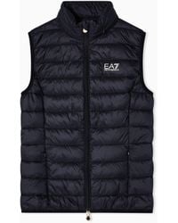 EA7 - Vest Core Lady Regular Fit With Ultra Light Padding - Lyst