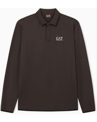 EA7 - Regular Fit Polo Shirt Golf Pro - Lyst