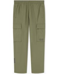 EA7 - Cargo Pants Core Identity Regular Fit Woven Fabric - Lyst