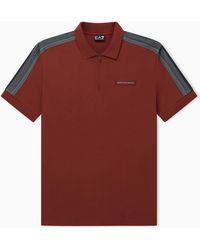EA7 - Polo Shirt Logo Series Regular Fit - Lyst
