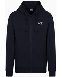 EA7 - Core Identity Hooded Sweatshirt - Lyst