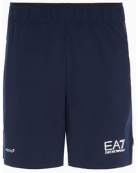 EA7 - Tennis Pro Board Shorts In Ventus7 Technical Fabric - Lyst