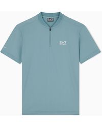 EA7 - Jersey Top Tennis Pro Regular Fit - Lyst